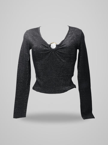 Maglia Slim Lurex Just Cavalli