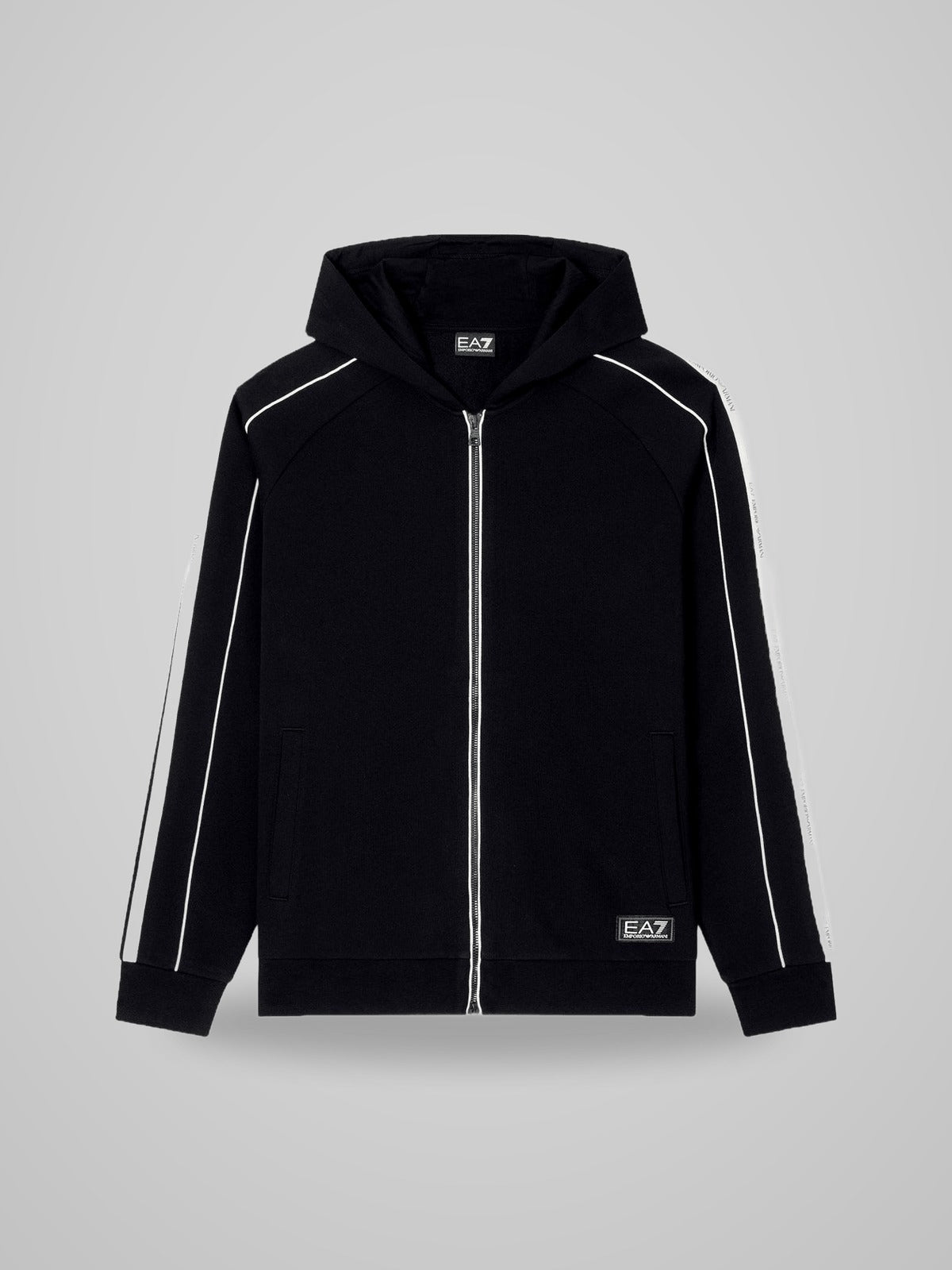 Felpa Zip Cappuccio Emporio Armani EA7