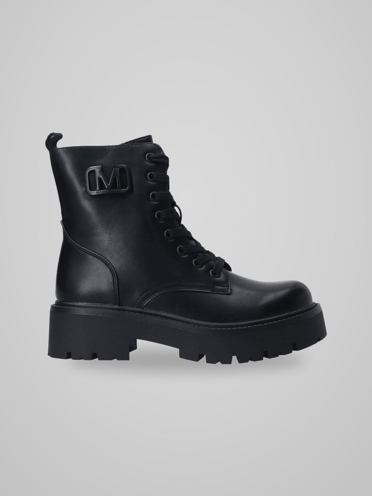 Marc Ellis Anfibio Pelle Nero Chunky