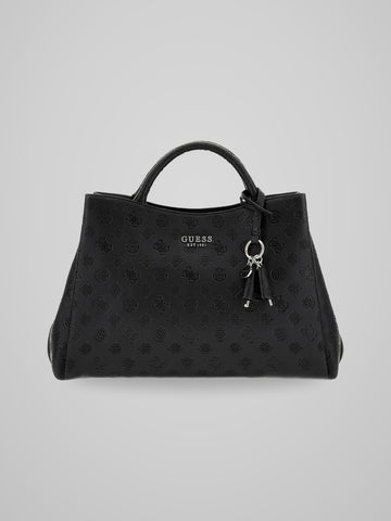 Guess Phoebe Girlfriend Satchel Beige