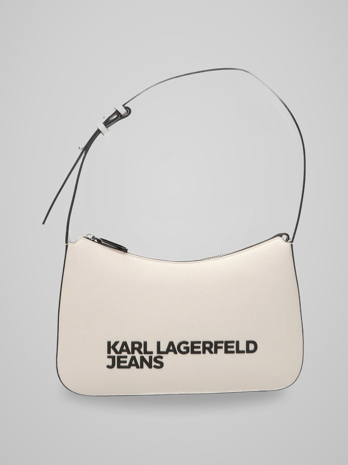 Karl Lagerfeld Baguette Logo Beige Donna