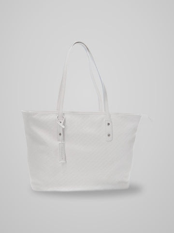 Richmond Shopping Bag Monogram Bianca Donna