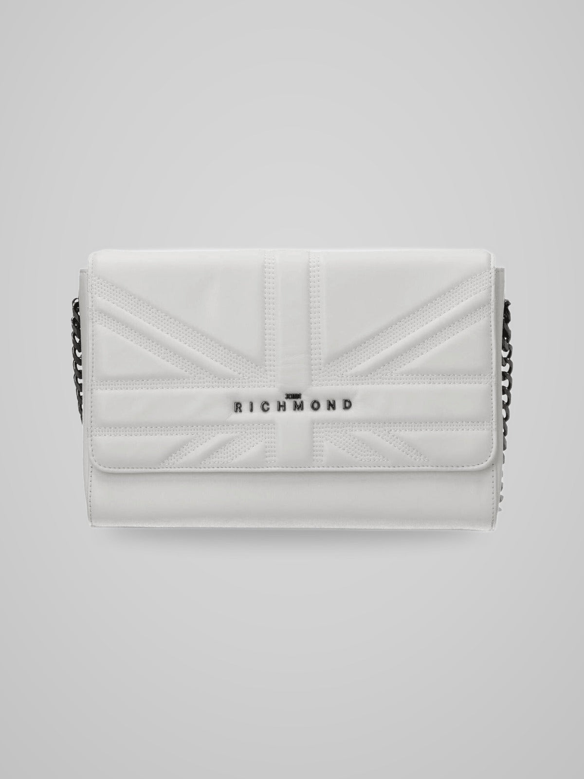 Borsa Tracolla Richmond Dorico Pelle Bianca