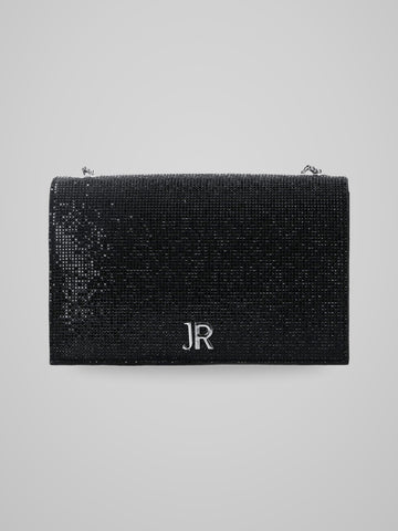 Richmond Borsa Tracolla Mintas Strass Nero