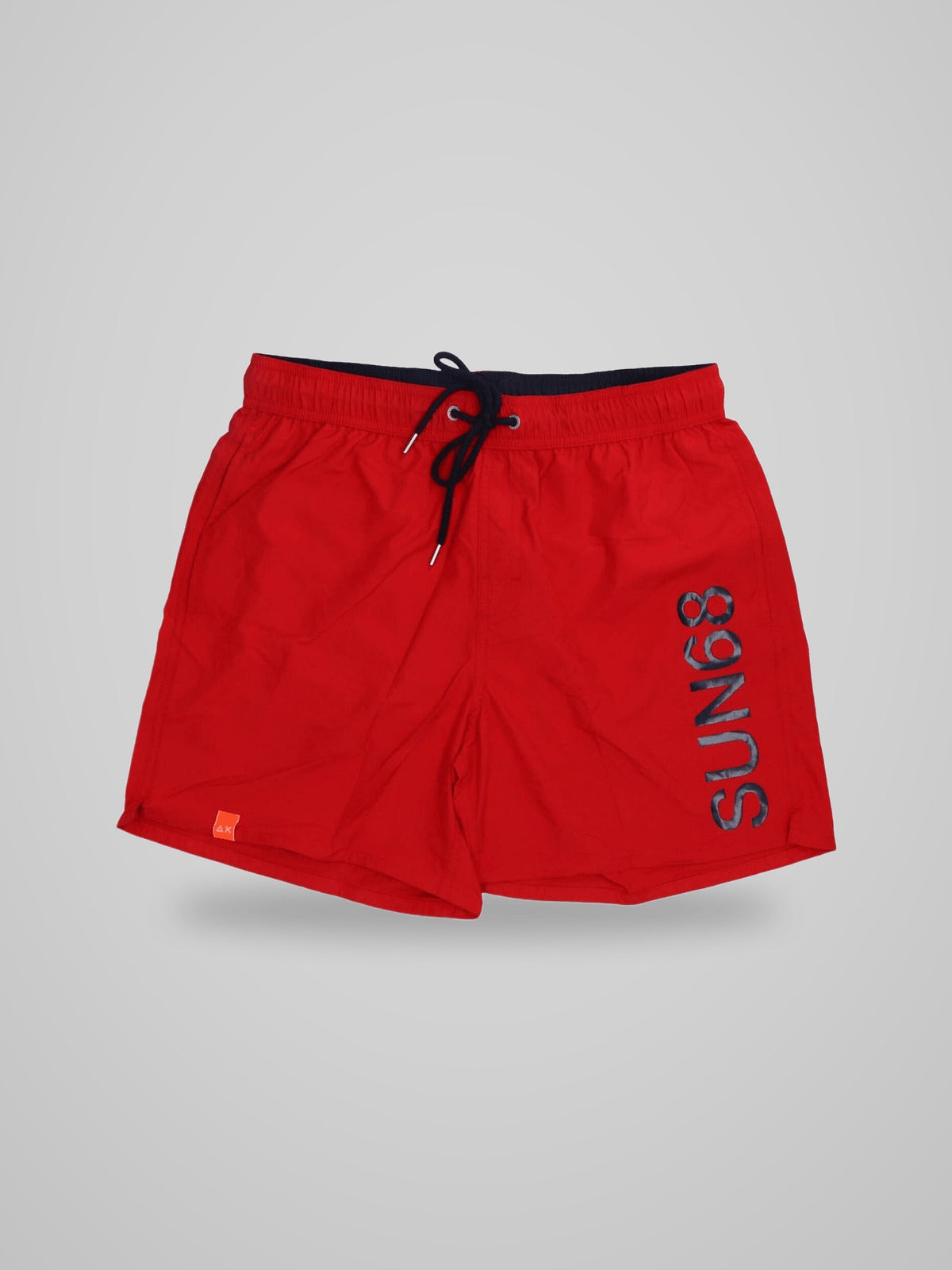 Costume H32103 SWIM PANT WITH MACRO LOGO ON FRONT