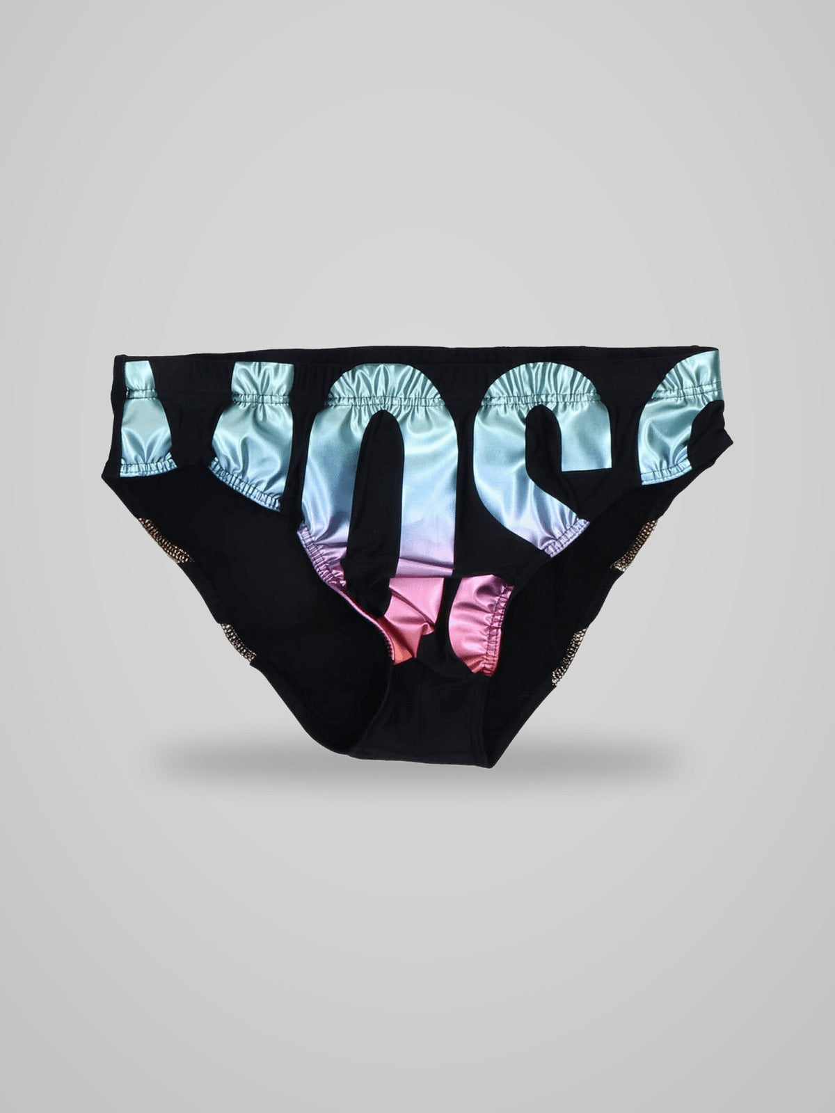 Costume Slip Nuoto Moschino Nero Uomo