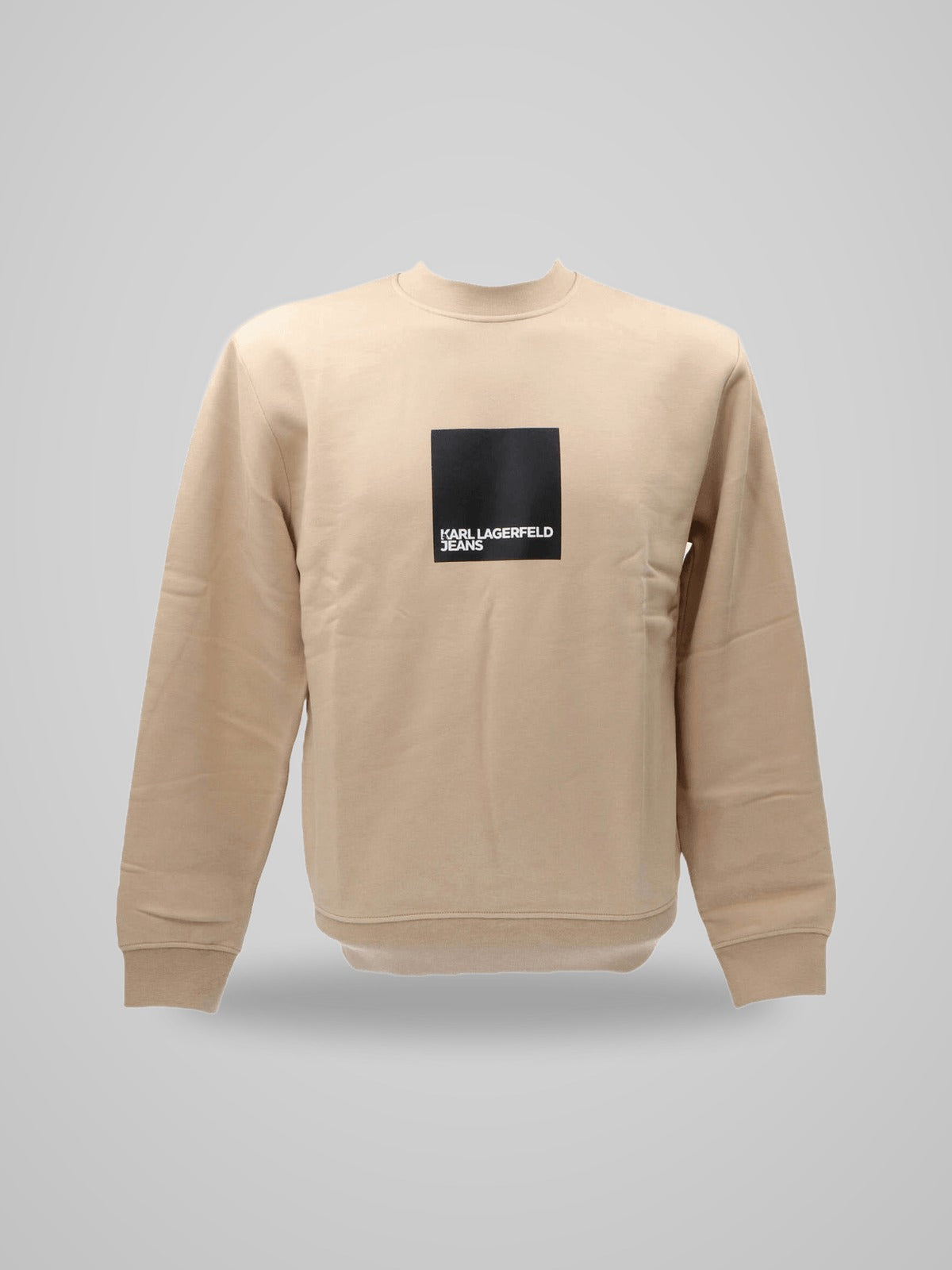 Felpa Karl Lagerfeld Logo Nero Uomo