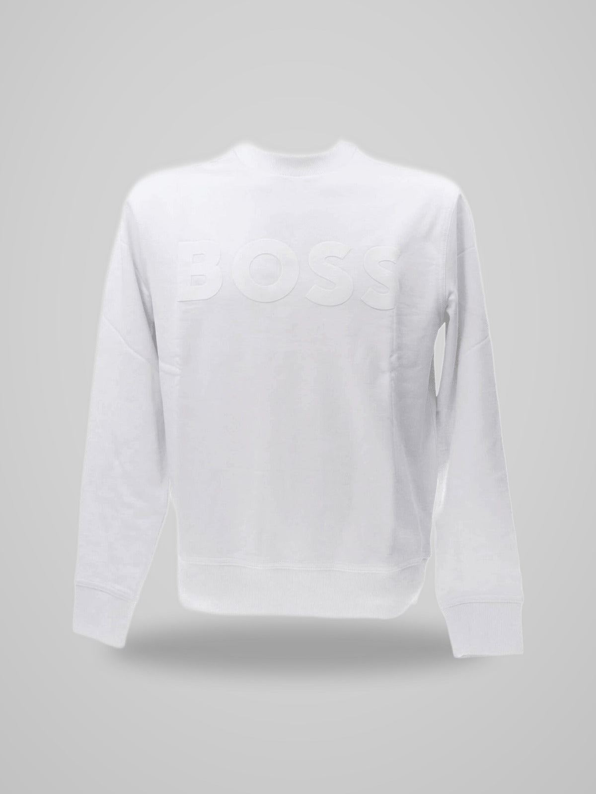 Felpa Boss We Basic Crew Beige
