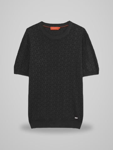 GL35330 IN MAGLIA PATTERN RILIEVO