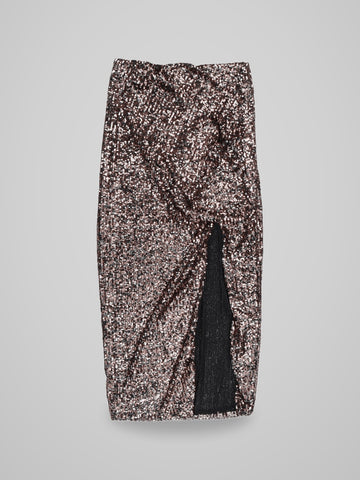 Gonna Midi longuette paillettes 91072