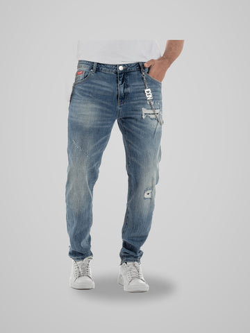 IUD011 DENIM LOGO GRANDE