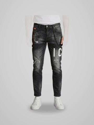 IUD023 DENIM LOGO