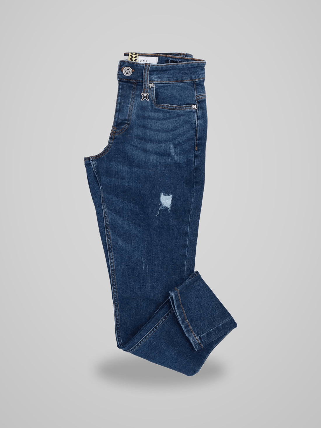 Jeans JEANS TROSTI (RIVEN) - foto indossata