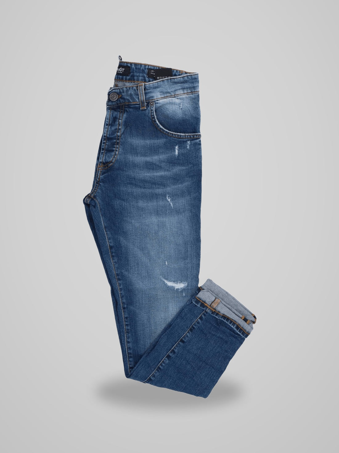 Jeans REGULAR FIT RICAMO M112