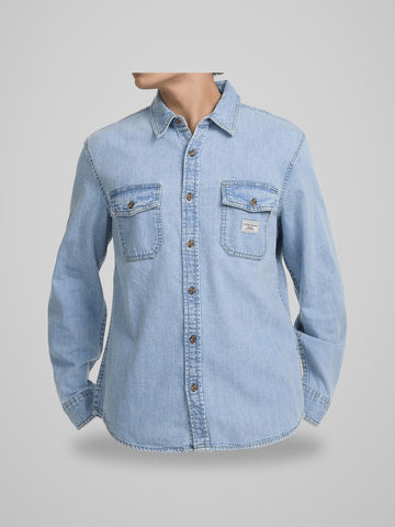 M5GH56D5M82 GJ REGULAR LS DENIM SHIRT
