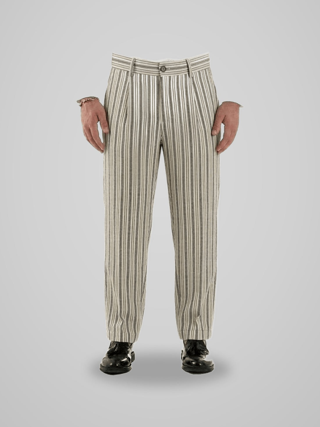 OE1S2S6P83 PANTAMOLLA T/AMERICA TAPERED - foto indossata