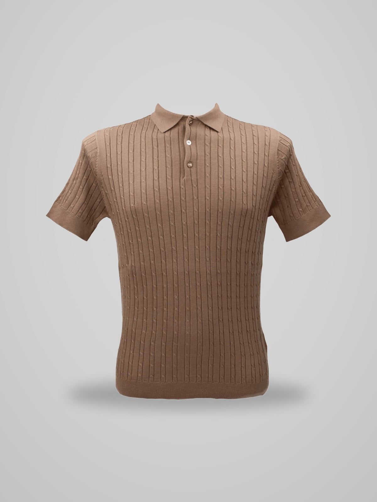Polo Sseinse Cotone Marrone Uomo