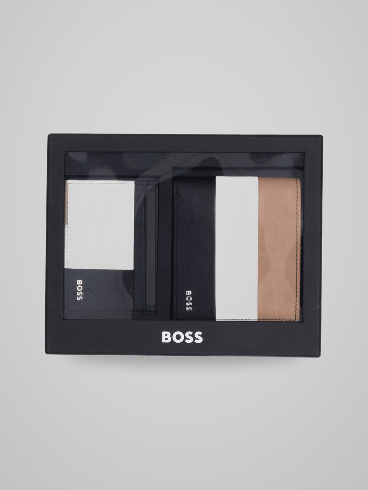 Portafoglio Boss Pelle Nero 8 Carte