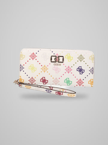 Portafogli Guess EMELIE LOGO GLG LRG ZIP
