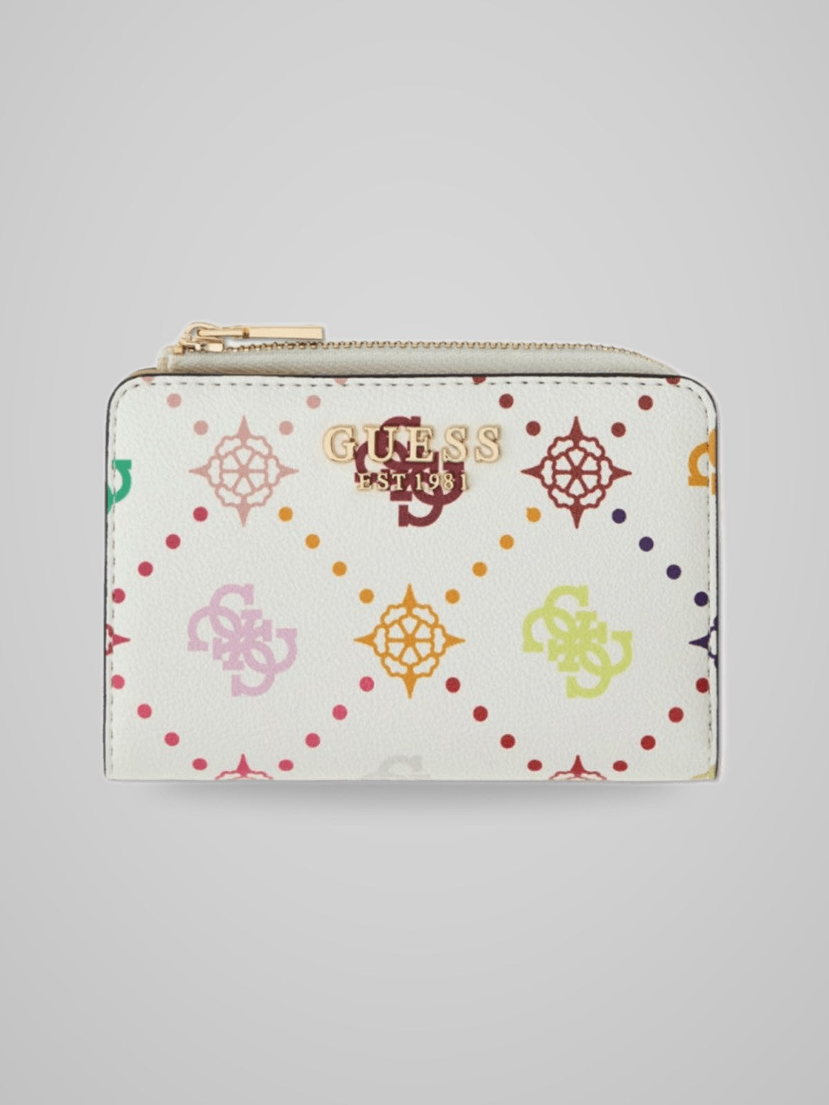 Portafogli Guess EMELIE LOGO SLG ZP ARD CRD CSE