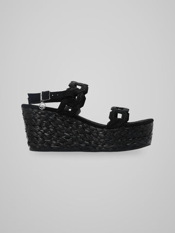 Sandali GC681 zeppa