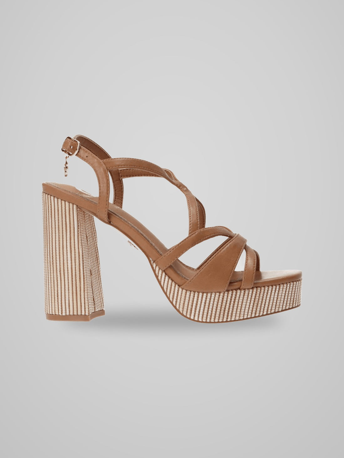 Sandali GD87 intreccio ecopelle