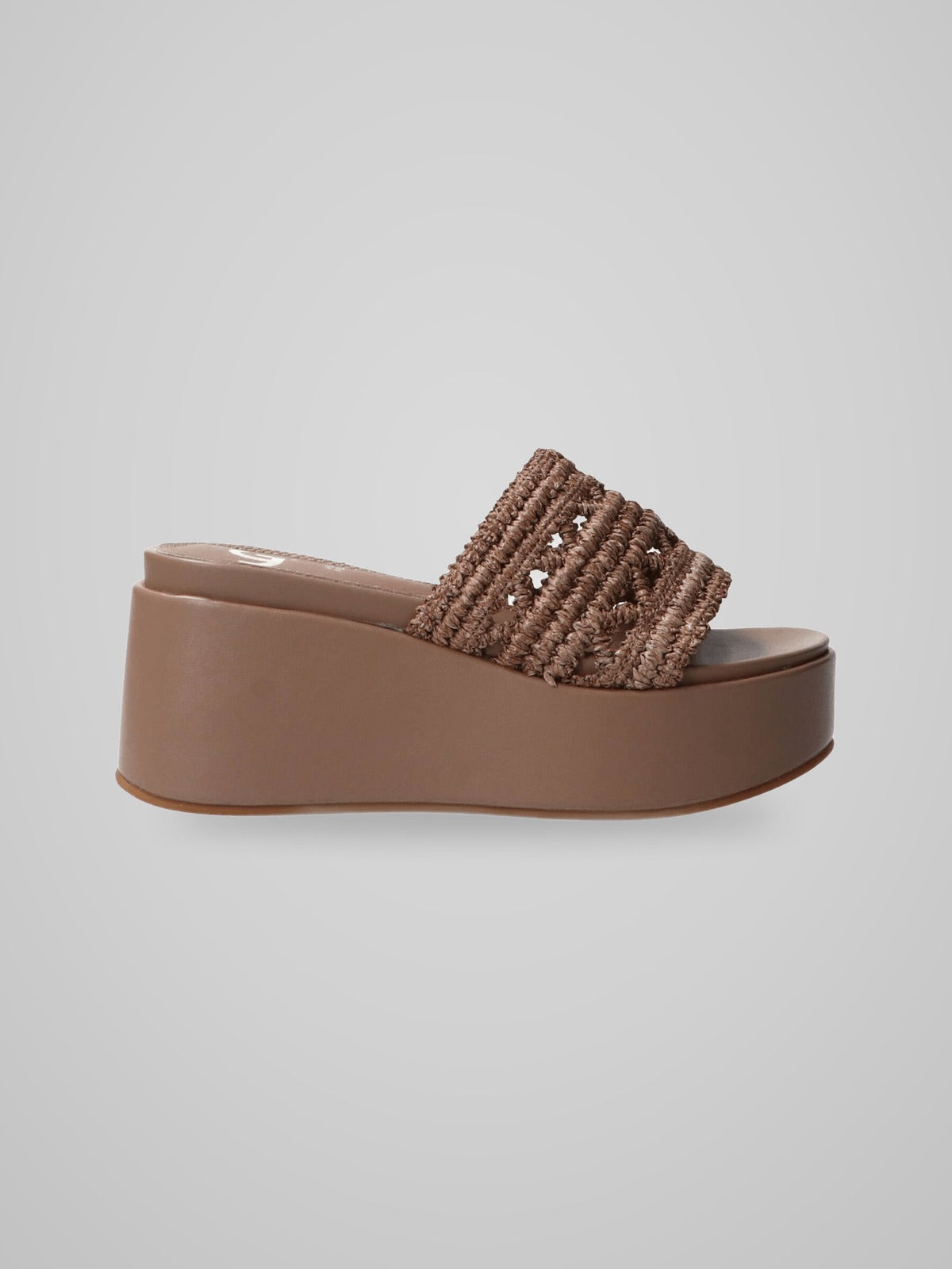 Sandali Gold&gold GU359 CIABATTA PLATFORM INTRECCIO