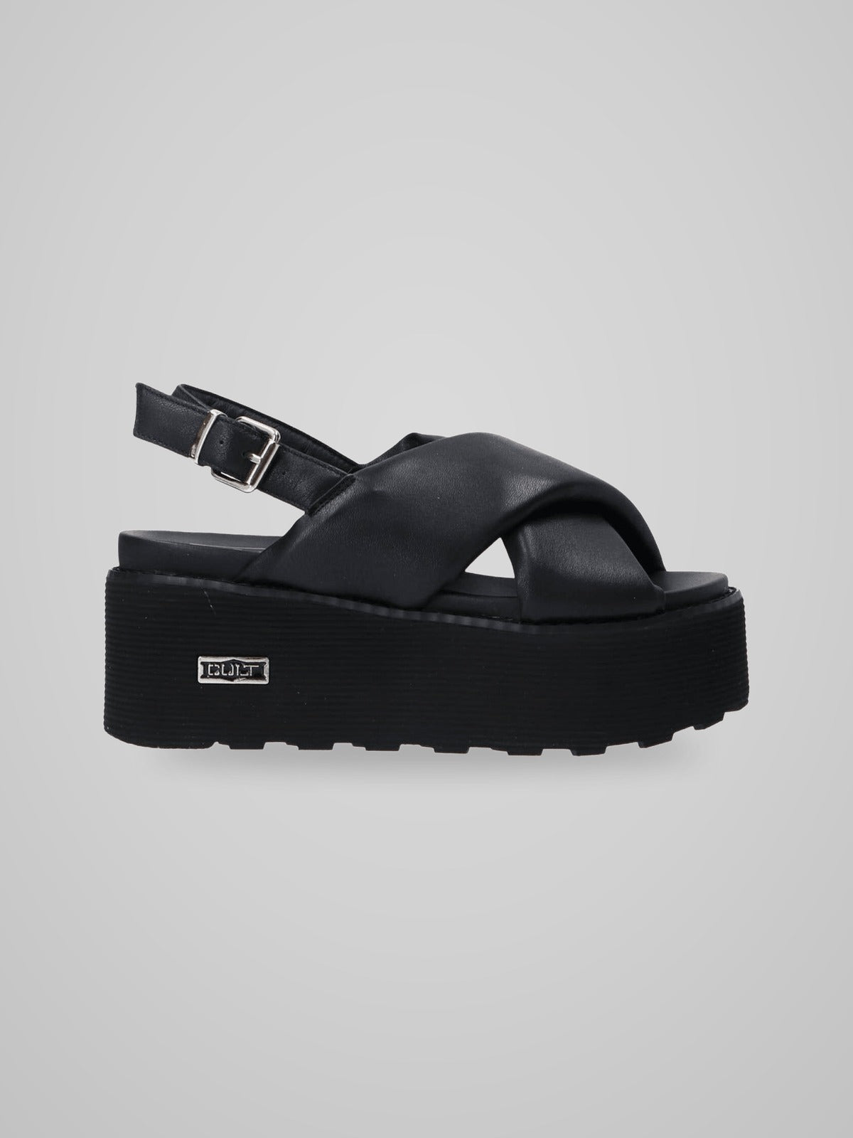 Sandali NANCY SANDAL W LEATHER BLACK