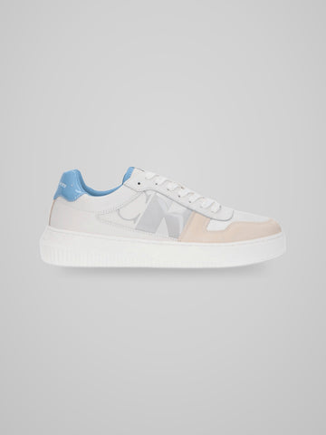Calvin Klein Sneaker Chunky Cupsole Beige Uomo