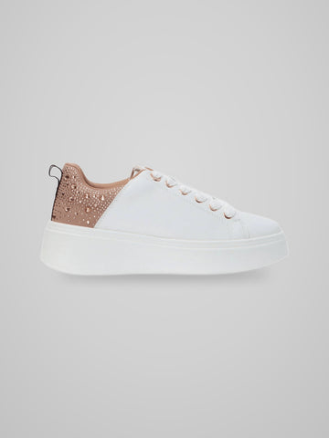 Sneakers GB915 strass bicolor