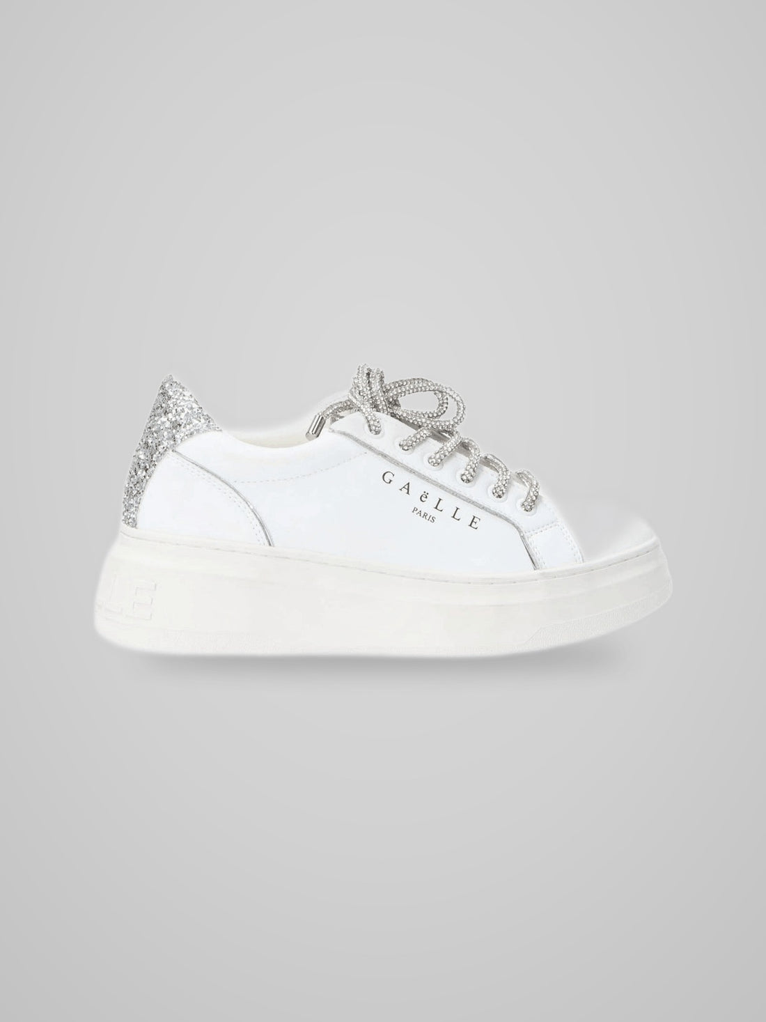 Sneakers New Addict leather platform