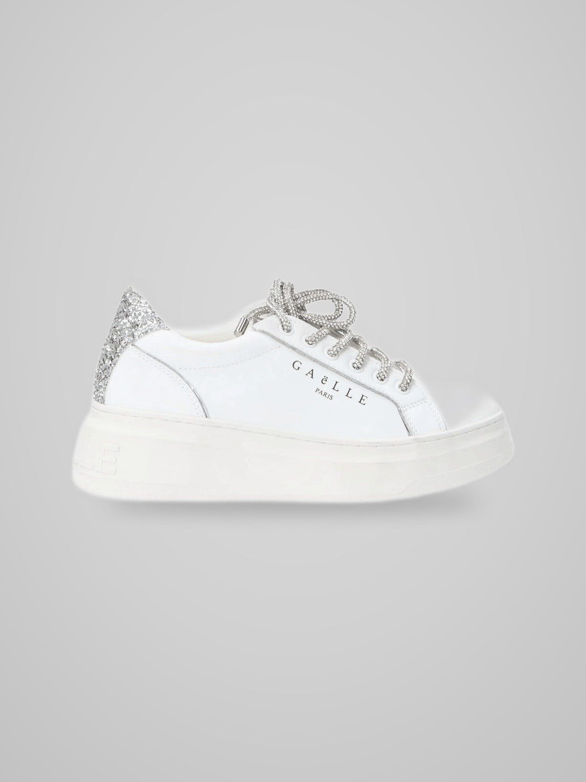 Sneakers New Addict leather platform