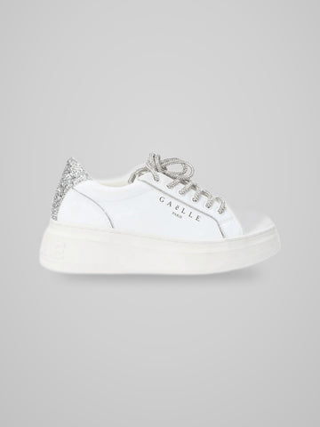Sneakers New Addict leather platform