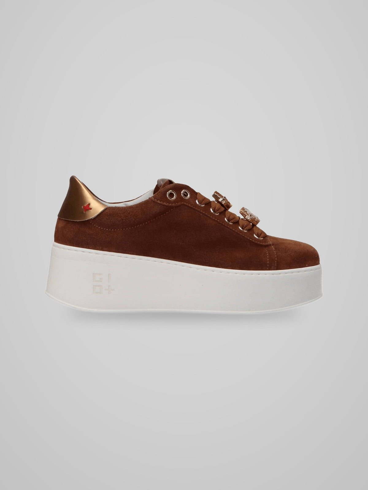 Sneakers Platform jewels rosa