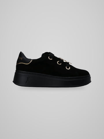 Sneakers PPJ855 suede charm strass