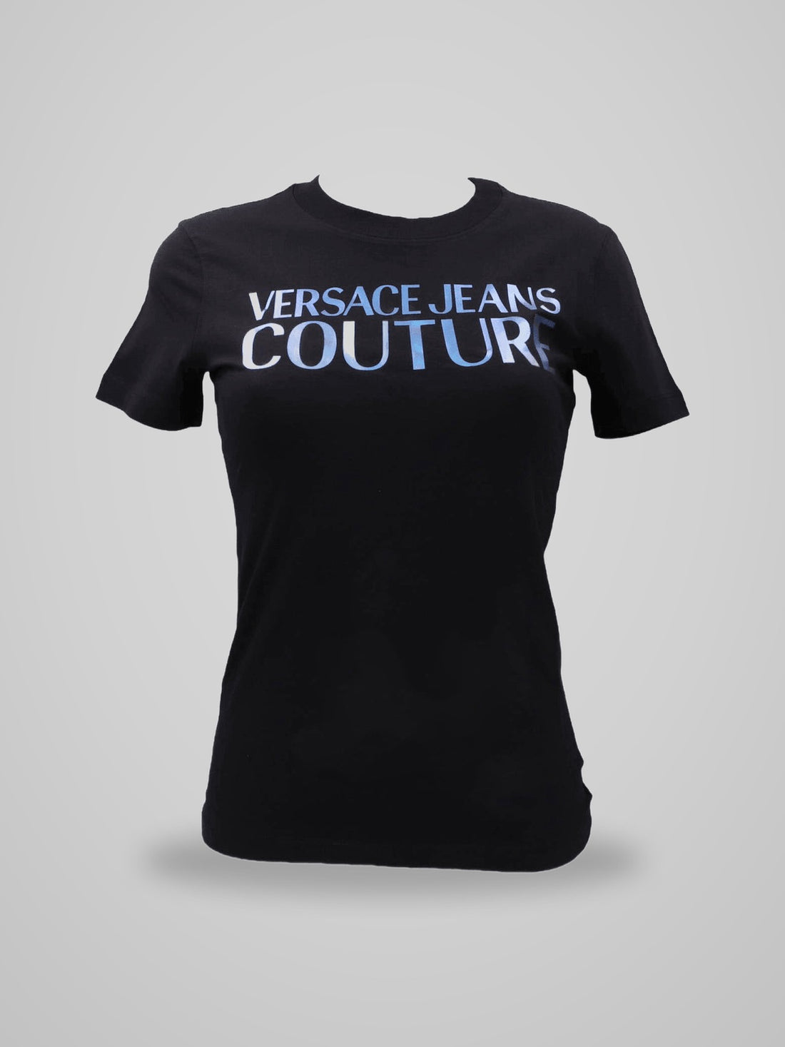 T-shirt 75HAHG01 LOGO IRIDESCENT - foto indossata