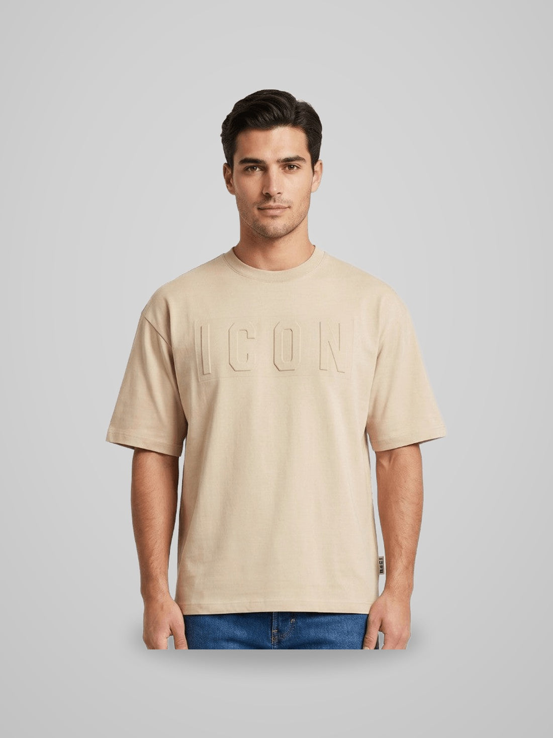 T-shirt Icon IUT033 T-SHIRT LOGO RICAMO