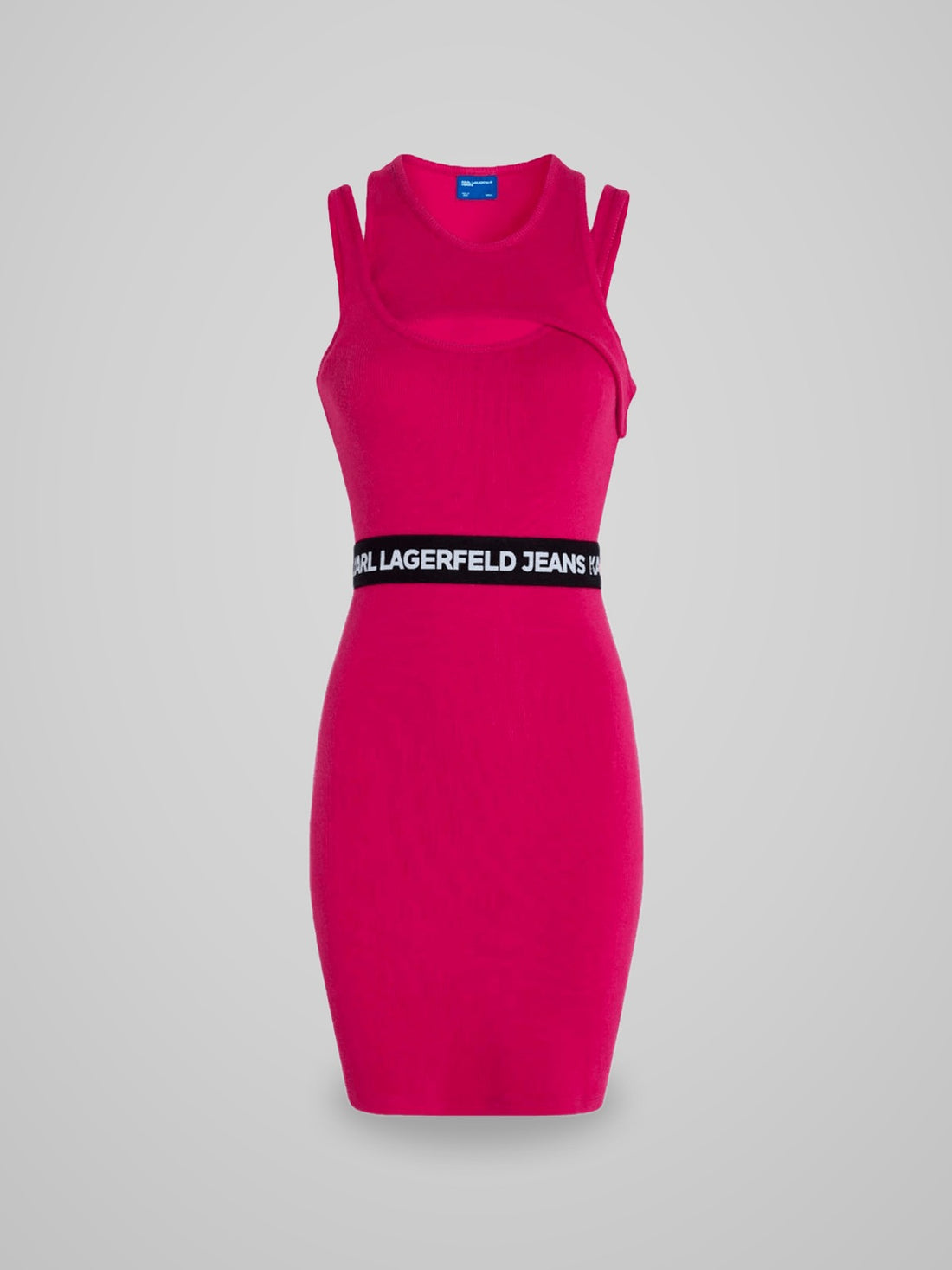 Vestiti KJL LOGO ELASTIC TANK 241J1303 - foto indossata
