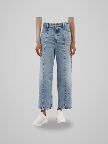 W6RA1HD5M4M G11 HR WIDE LEG CROP SEAMED
