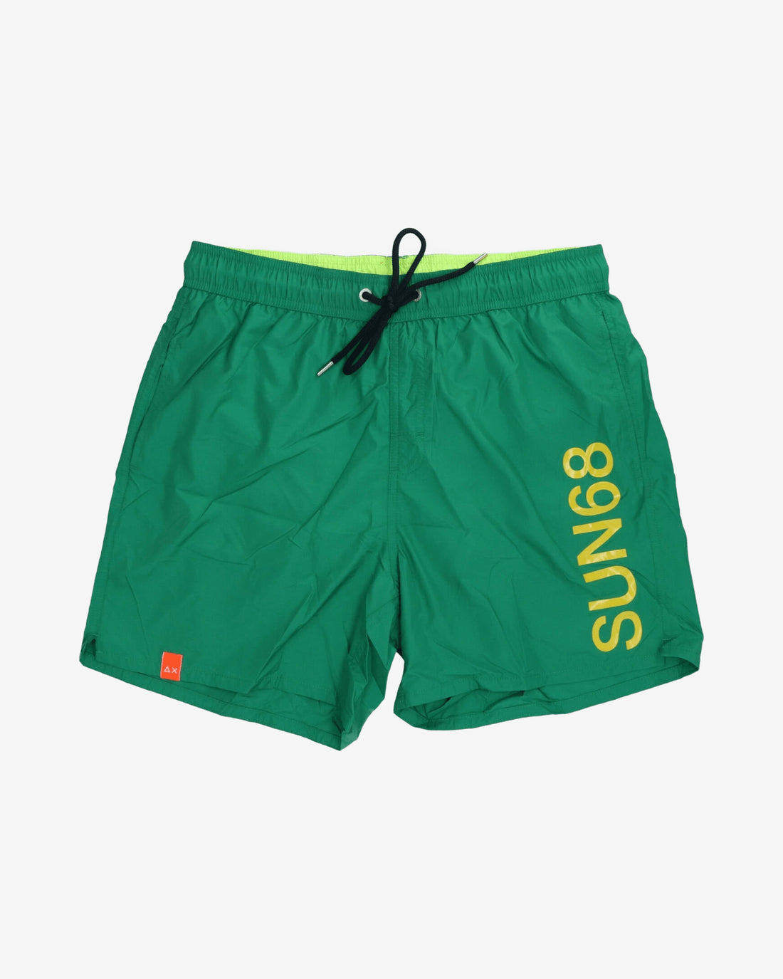 Costume H32103 SWIM PANT WITH MACRO LOGO ON FRONT