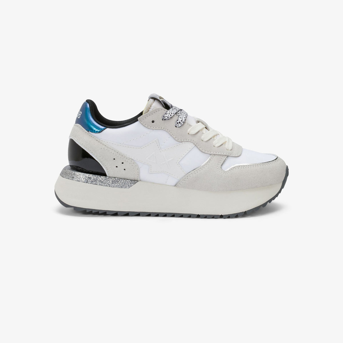 Sneakers Sun 68 Z46229 BIG STARGIRL MIX MATERIALS