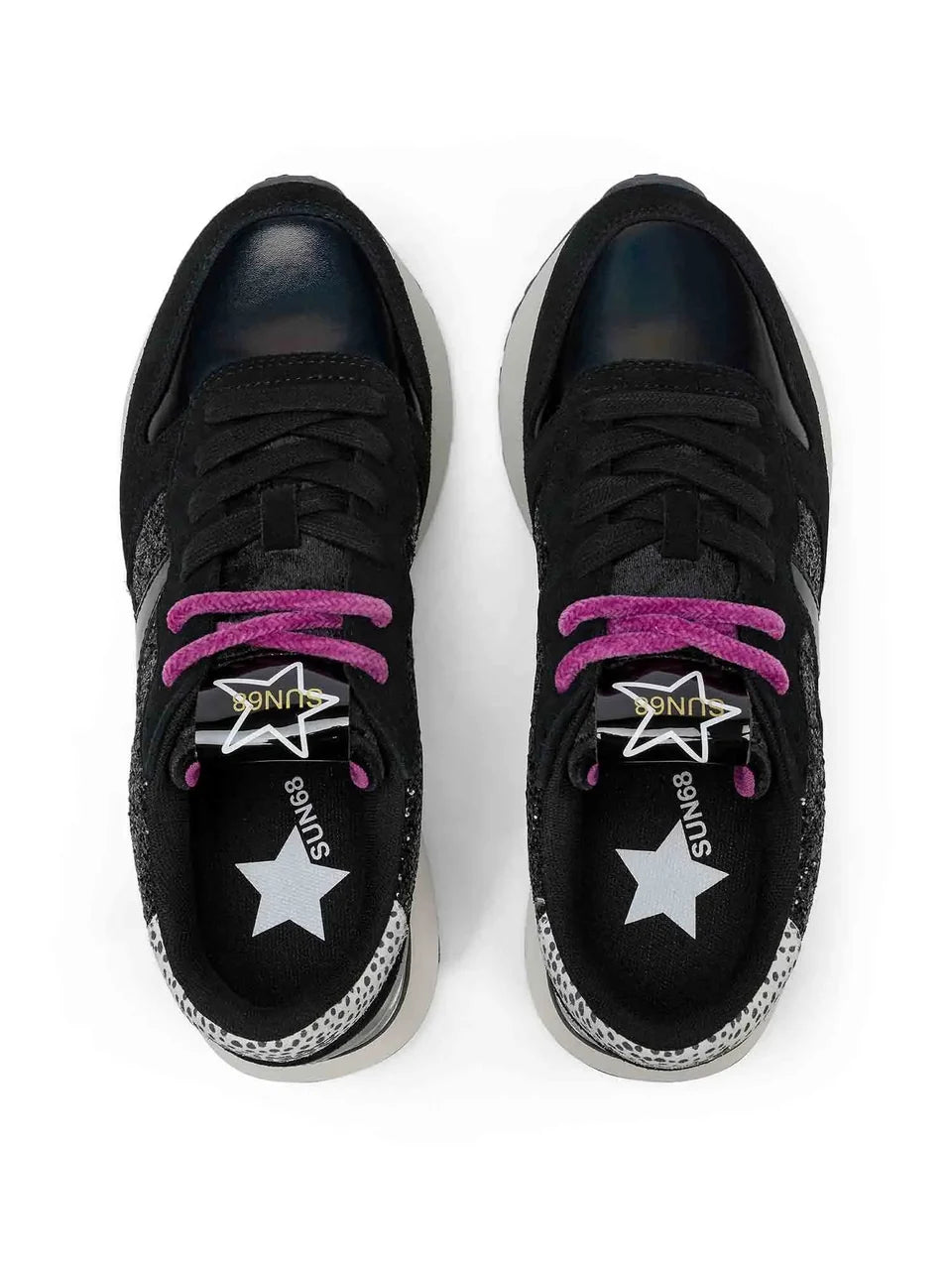 Sneakers Sun 68 Z46230 BIG STARGIRL GLITTER