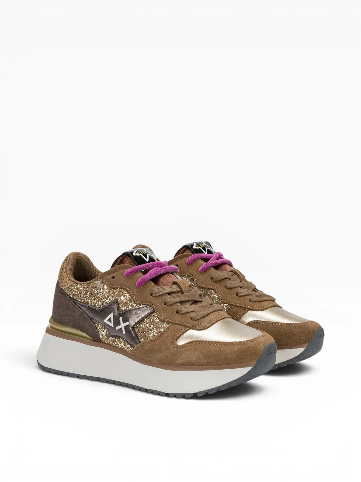 Sneakers Sun 68 Z46230 BIG STARGIRL GLITTER