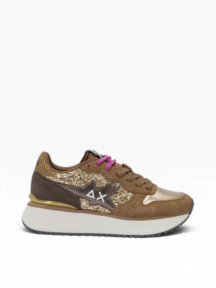Sneakers Sun 68 Z46230 BIG STARGIRL GLITTER