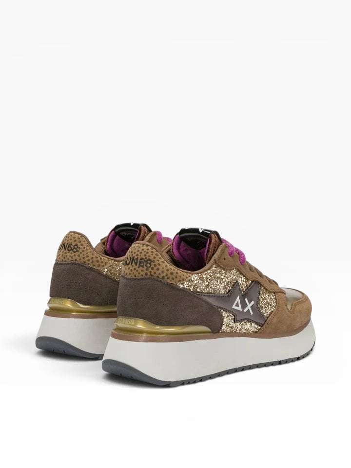 Sneakers Sun 68 Z46230 BIG STARGIRL GLITTER