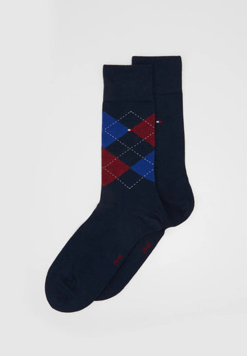Calze Tommy Hilfiger 1000014950 SOCK CHECK 2P