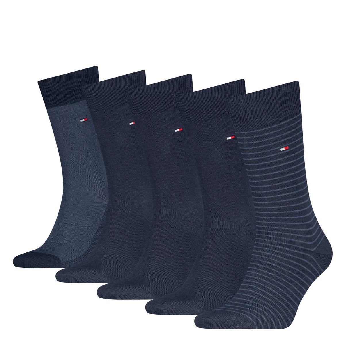 Calze Tommy Hilfiger 701241156 MAN 5P GIFTBOX STICHD STRIPE