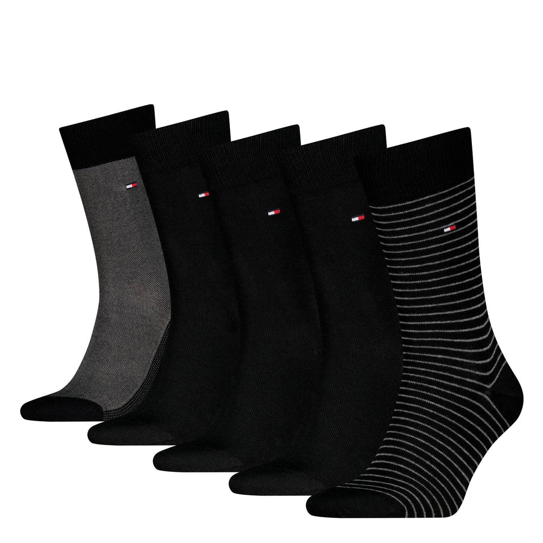 Calze Tommy Hilfiger 701241156 MAN 5P GIFTBOX STICHD STRIPE