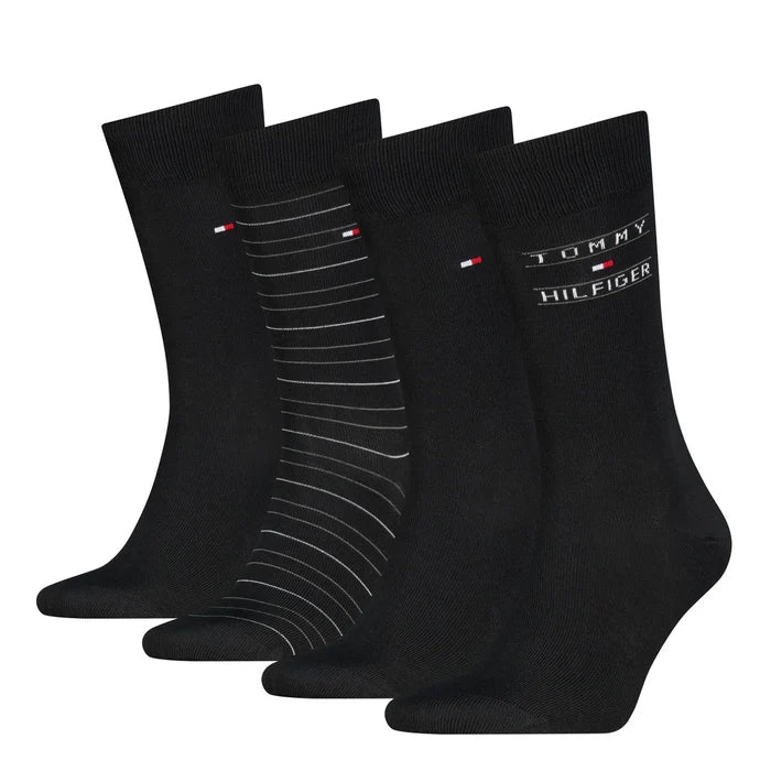 Calze Tommy Hilfiger 701241158 4P STICHD SOCK