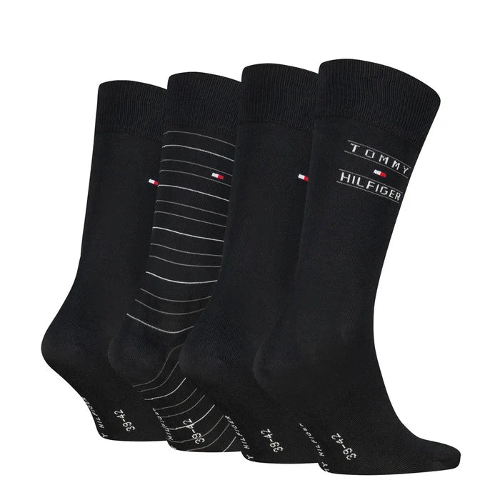 Calze Tommy Hilfiger 701241158 4P STICHD SOCK